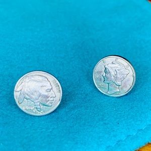 Mini Money Earrings